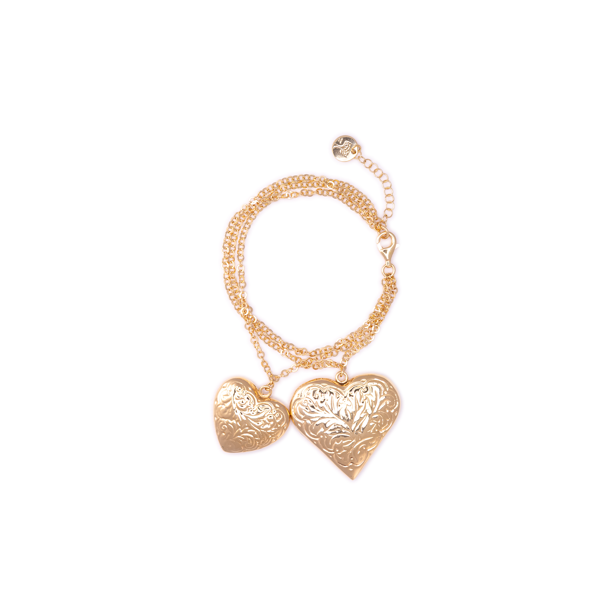 BRACCIALE EMOZIONI DI VITAE CON 2 CUORI