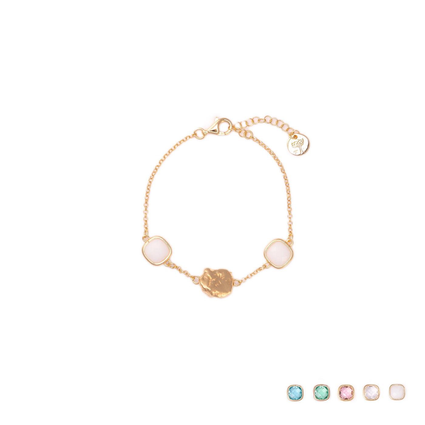 BRACCIALE PEPITE DI VITAE 3 ELEMENTI