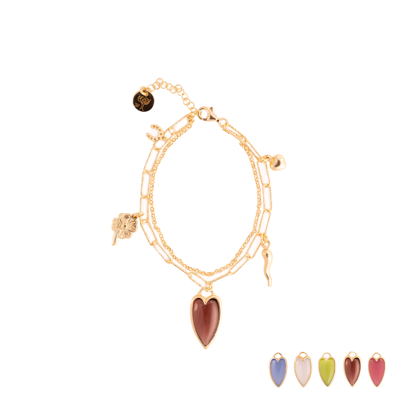 BRACCIALE SCARAMANTICO AMULETI DI VITAE