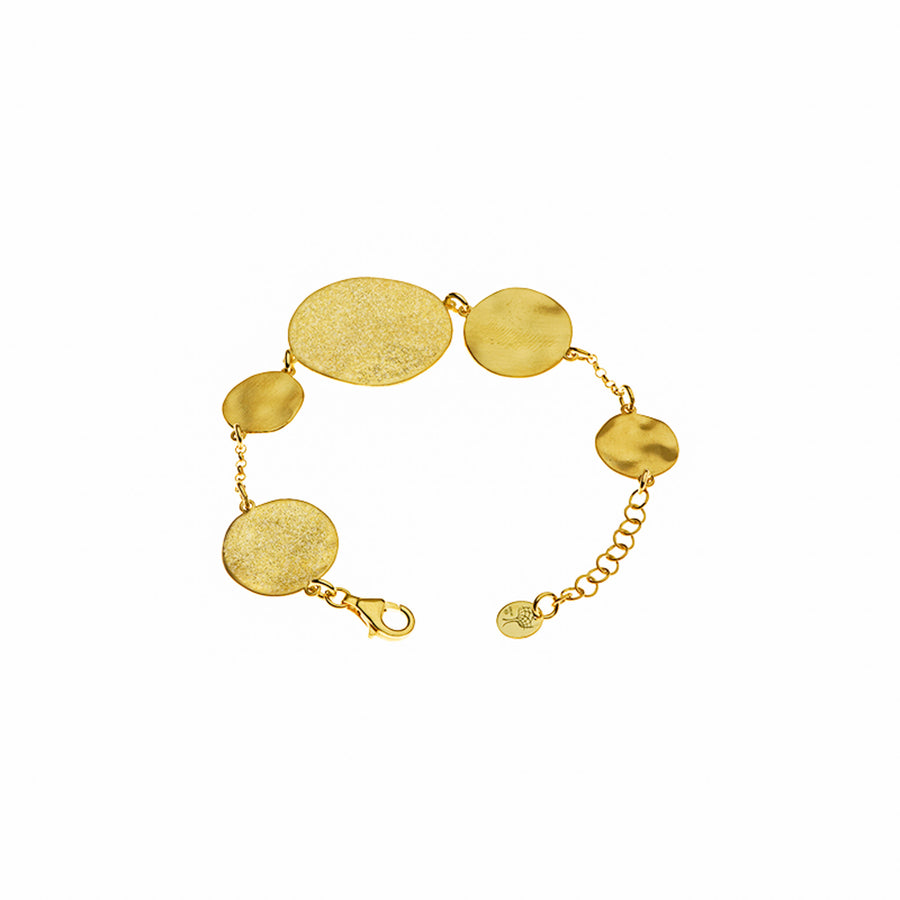 Bracciale Brillante e Scintillante da Donna in Argento 925 Design Rotondo indossato