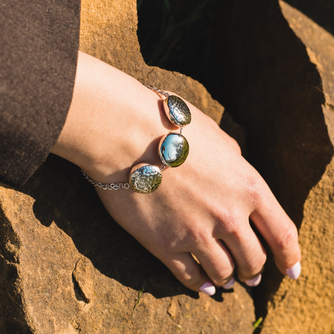 BRACCIALE HARMONIA VITAE ELEMENTI GRANDI 3 FILI