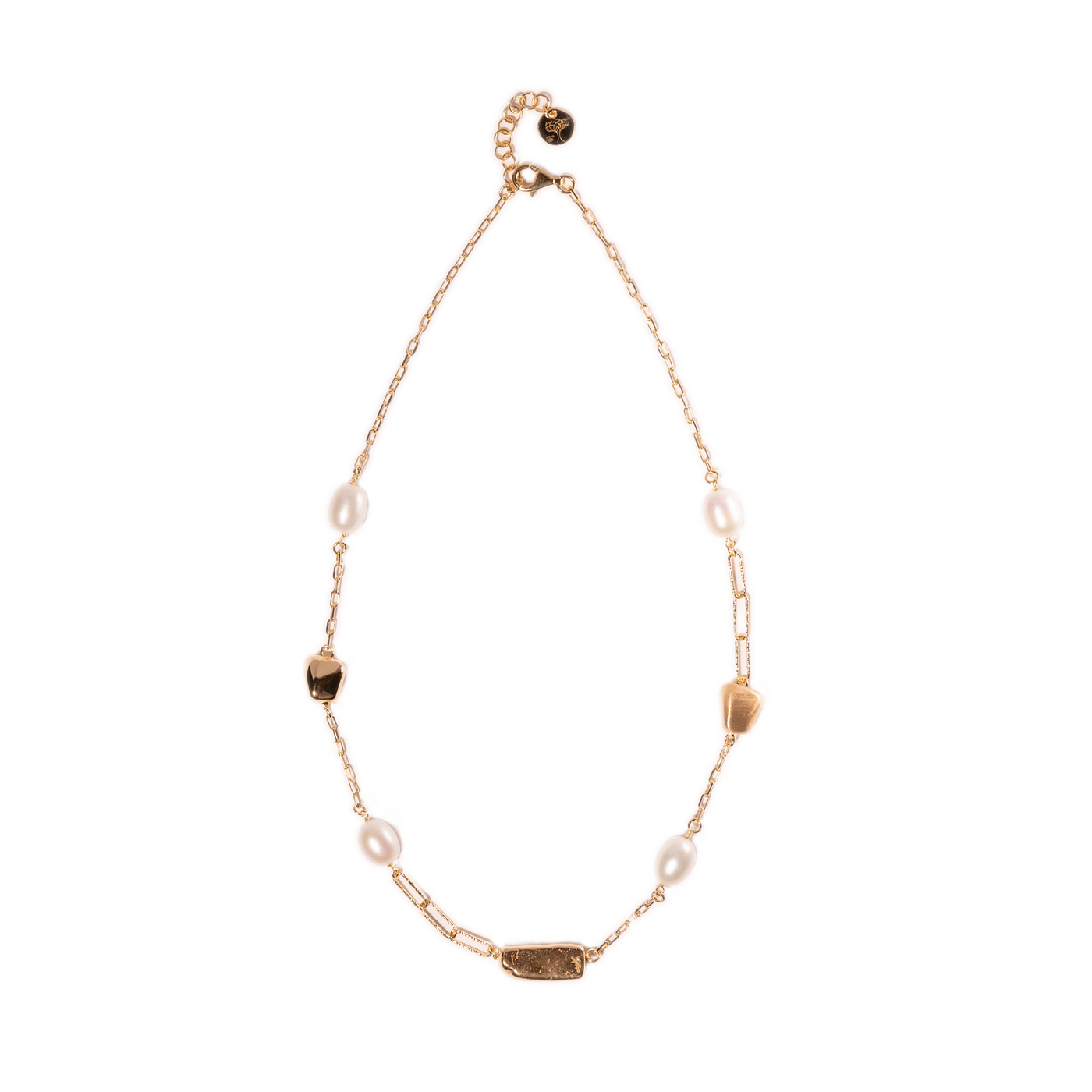 COLLANA CAREZZE DI VITAE CON PERLE