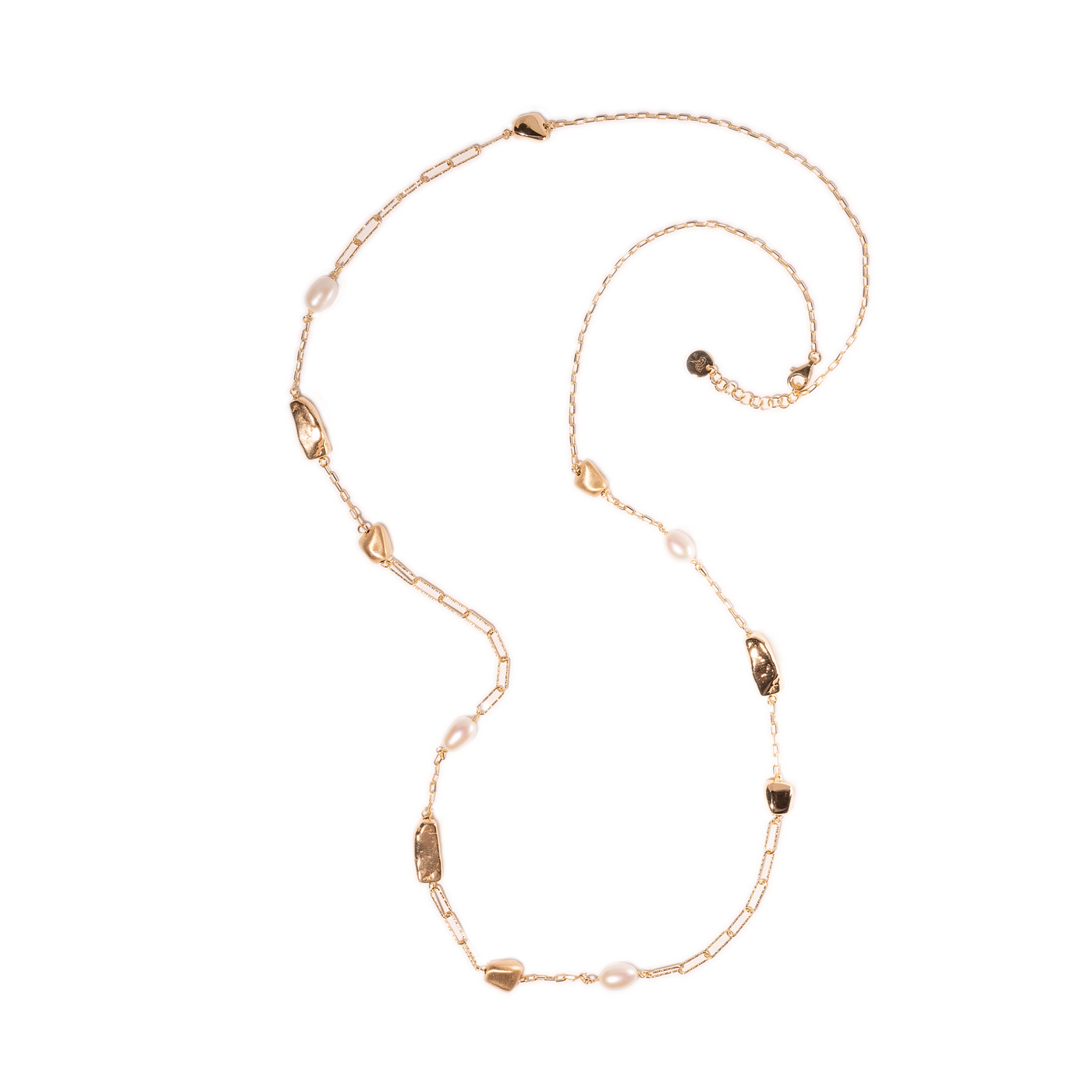 COLLANA LUNGA CAREZZE DI VITAE CON PERLE