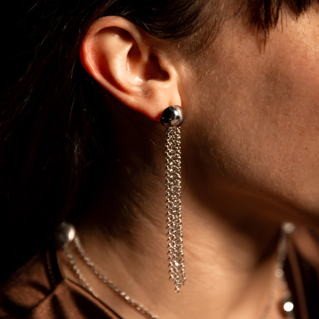 ORECCHINI CASCATA CHICCHE DI VITAE