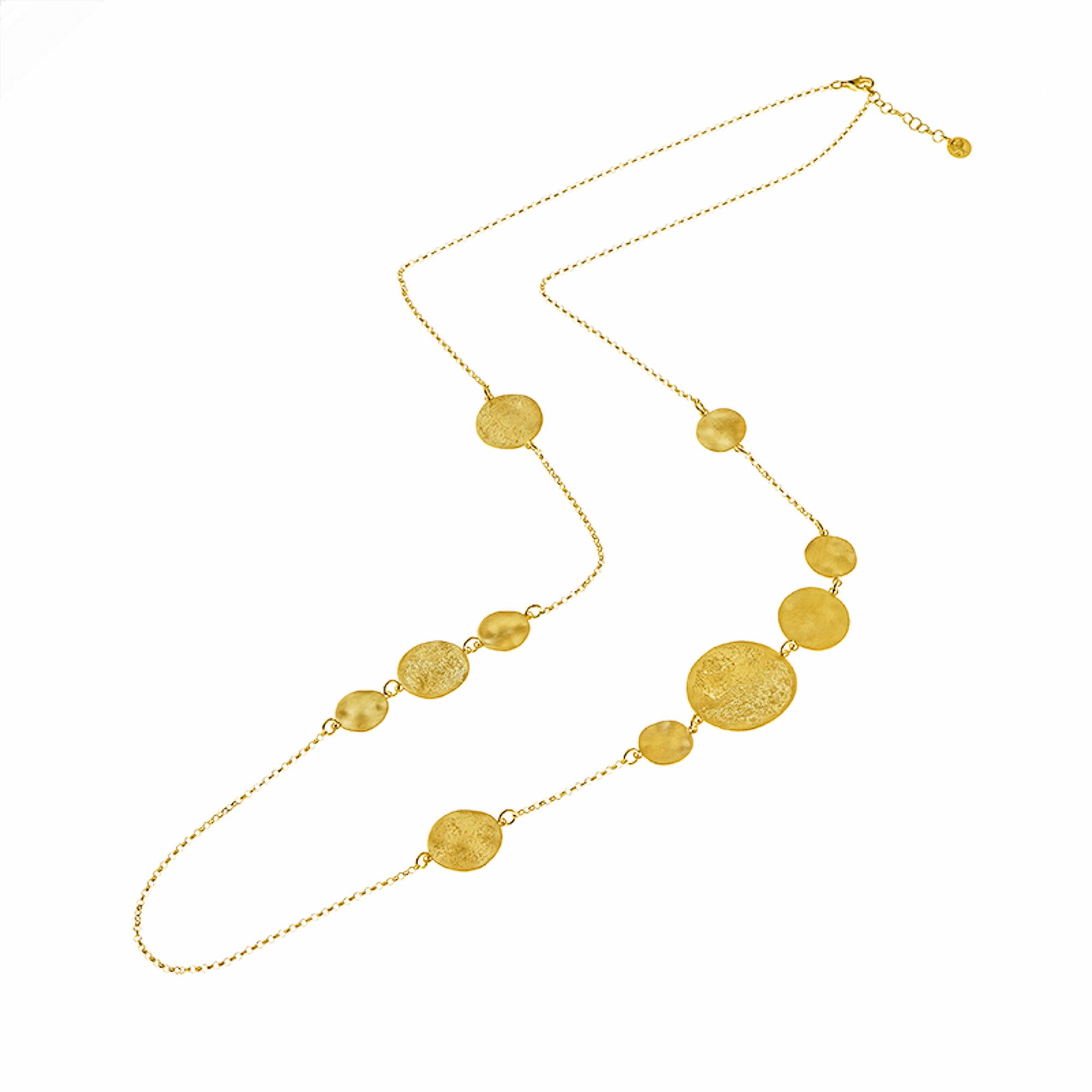 Collana Brillante e Scintillante da Donna in Argento 925 Design Rotondo