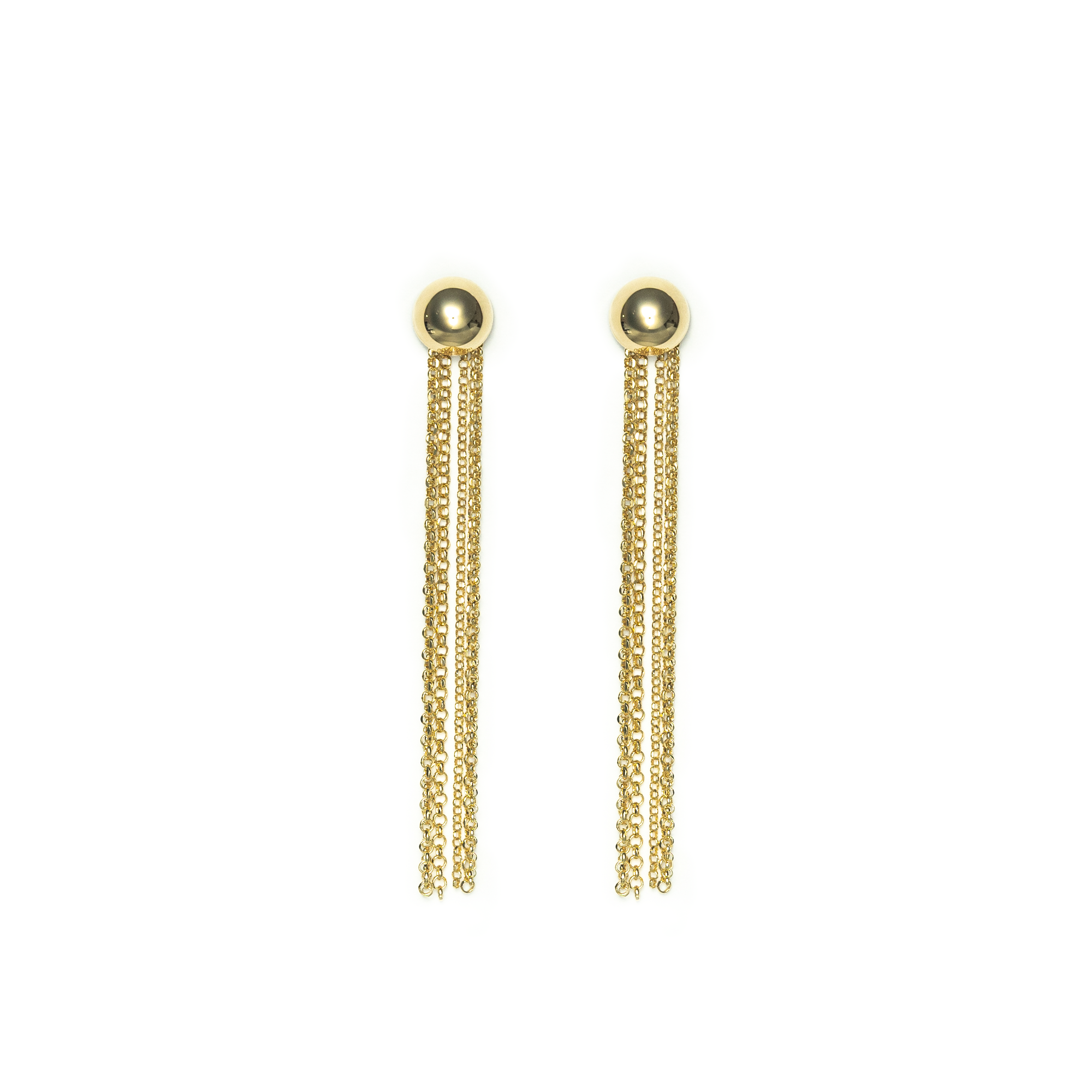 ORECCHINI CASCATA CHICCHE DI VITAE-ORO