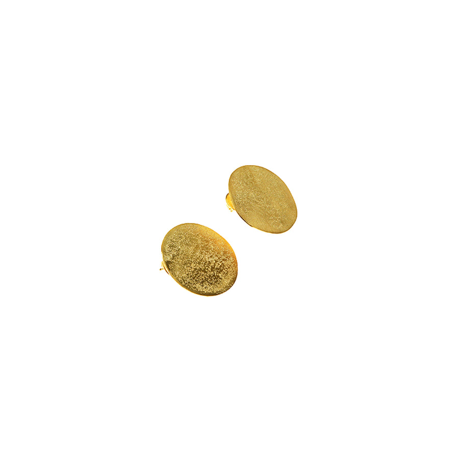 Orecchini Grandi, Brillanti e Scintillanti da Donna in Argento 925 Design Rotondo 