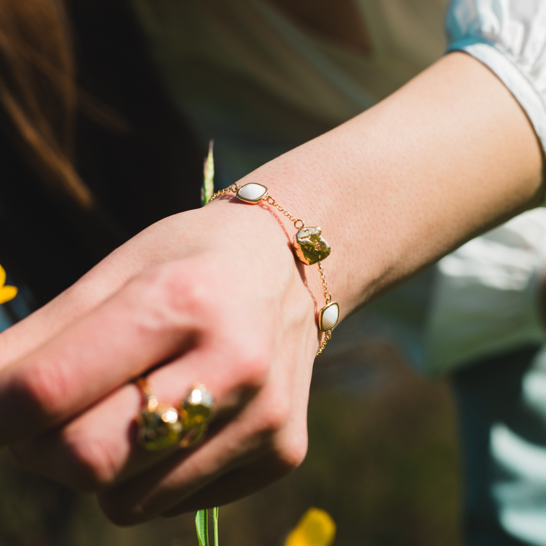 BRACCIALE PEPITE DI VITAE 3 ELEMENTI