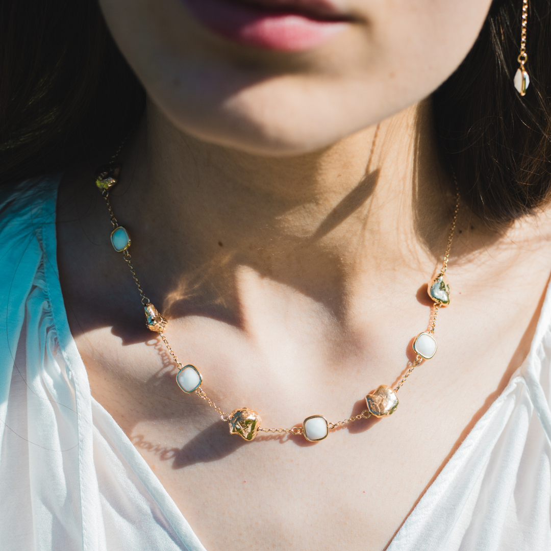 COLLANA PEPITE DI VITAE