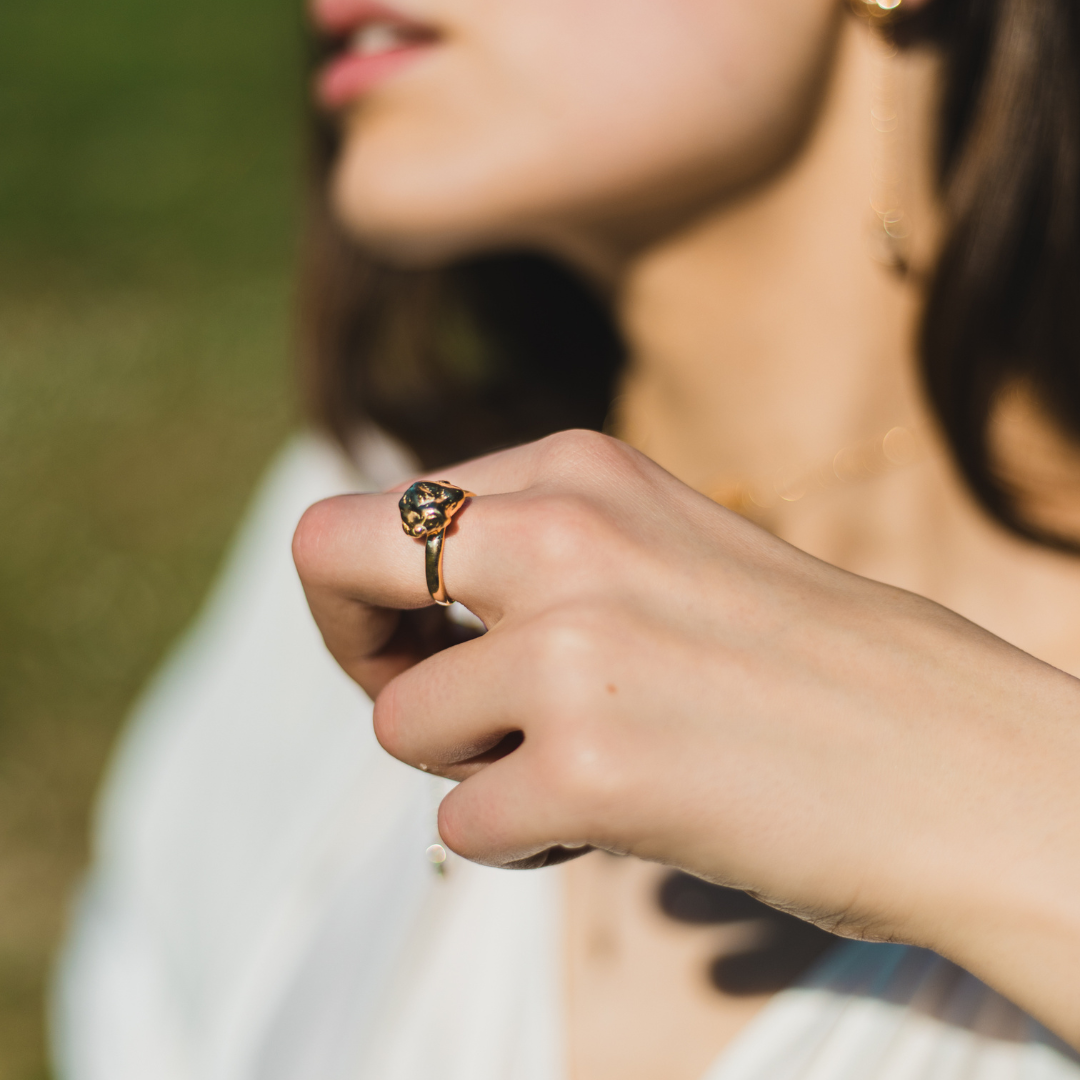 ANELLO PEPITE DI VITAE