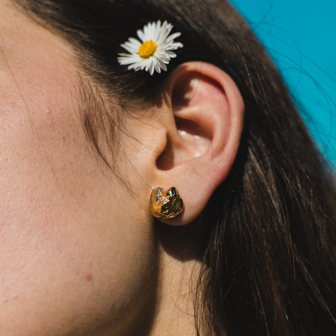 ORECCHINI PEPITE DI VITAE