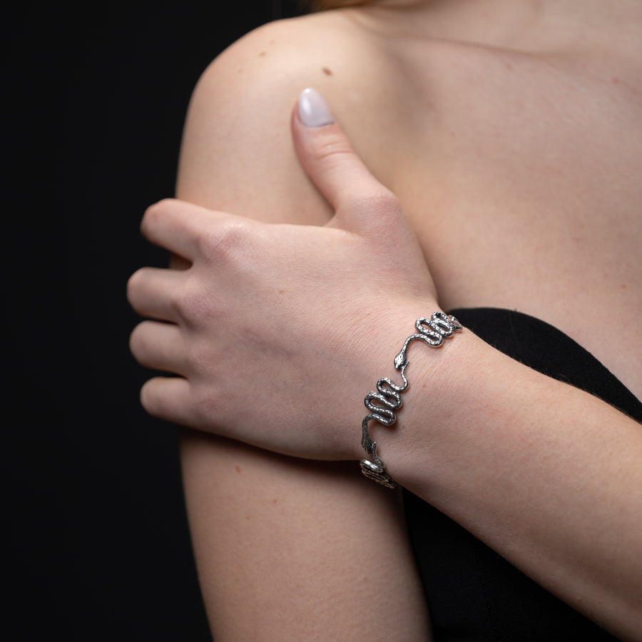 SCHIAVA IN ARGENTO SERPENTI