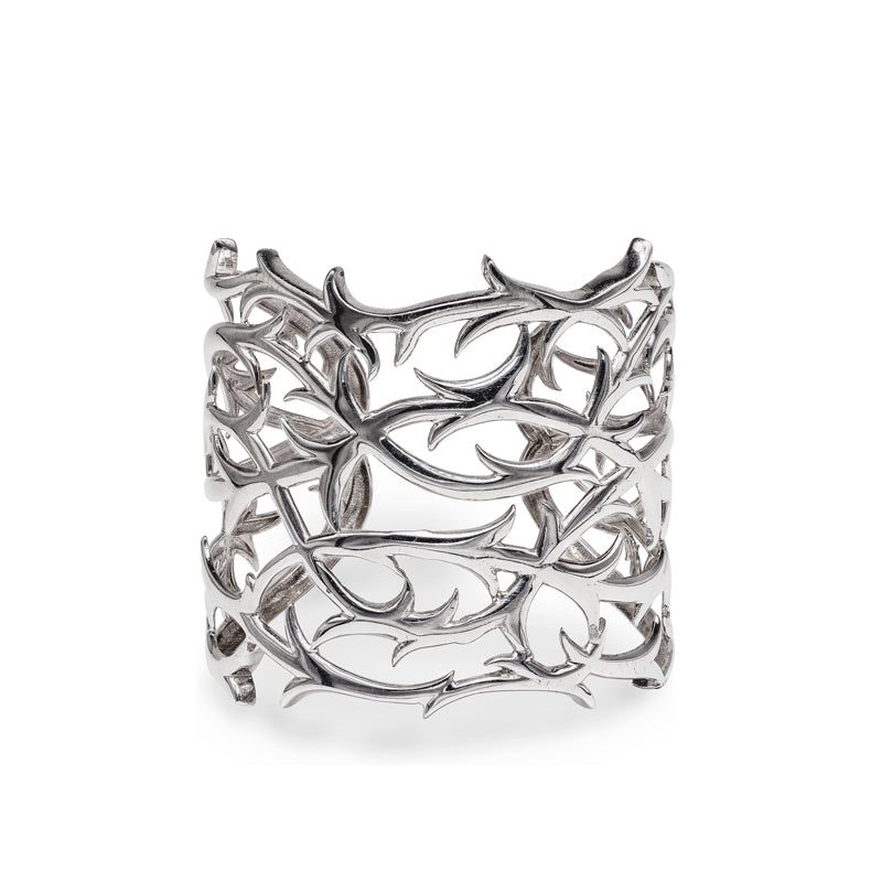 SCHIAVA INTRECCIO RAMI IN ARGENTO 925‰