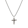 COLLANA CROCE FILO DELLA COLLEZIONE VIRTUS Argento 925‰