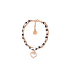 BRACCIALE CRISTALLI CON CUORE