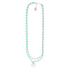 COLLANA CRISTALLI AZZURRI
