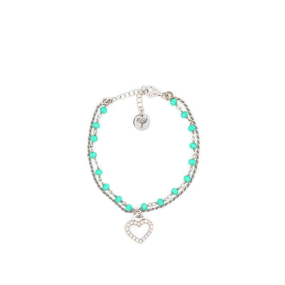 BRACCIALE CRISTALLI AZZURRI