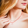COLLANA CRISTALLI CON CUORE