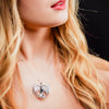 COLLANA MEDIUM CON CIONDOLO ALBERO VITA CUORE
