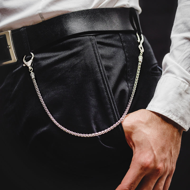 CATENA PER PANTALONI MAGLIA INTRECCIATA