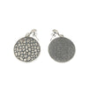 ORECCHINI IN ARGENTO E TEXTURE COCCODRILLO