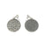 ORECCHINI LUXURY WILD IN ARGENTO TEXTURE COCCODRILLO
